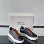 Alexander McQueen Oversized White/Black Drip Sneakers