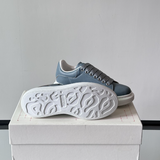 Alexander McQueen Oversized White/Blue Drip Sneakers