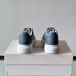 Alexander McQueen Oversized White/Blue Drip Sneakers