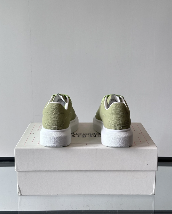 Alexander McQueen Oversized Green Drip Sneakers