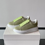 Alexander McQueen Oversized Green Drip Sneakers