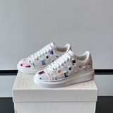 Alexander McQueen Oversized White Drip Sneakers