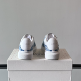 Alexander McQueen Oversized Blue/White Drip Sneakers