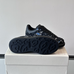 Alexander McQueen Oversized Black Drip Sneakers