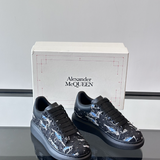 Alexander McQueen Oversized Black Drip Sneakers