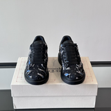 Alexander McQueen Oversized Black Drip Sneakers