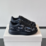 Alexander McQueen Oversized Black Drip Sneakers