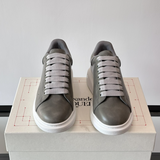 Alexander McQueen Oversized White Grey Drip Sneakers