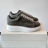 Alexander McQueen Oversized White Grey Drip Sneakers