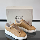 Alexander McQueen Oversized White/Beige Drip Sneakers