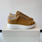 Alexander McQueen Oversized White/Beige Drip Sneakers