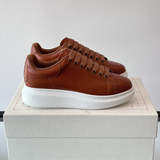 Alexander McQueen Oversized Brown Drip Sneakers