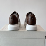 Alexander McQueen Oversized Brown Drip Sneakers