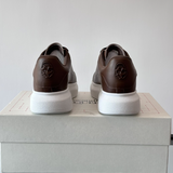 Alexander McQueen Oversized Brown Drip Sneakers