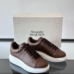 Alexander McQueen Oversized Brown Drip Sneakers