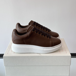 Alexander McQueen Oversized Brown Drip Sneakers