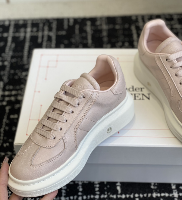 Alexander McQueen Oversized Pink Drip Sneakers