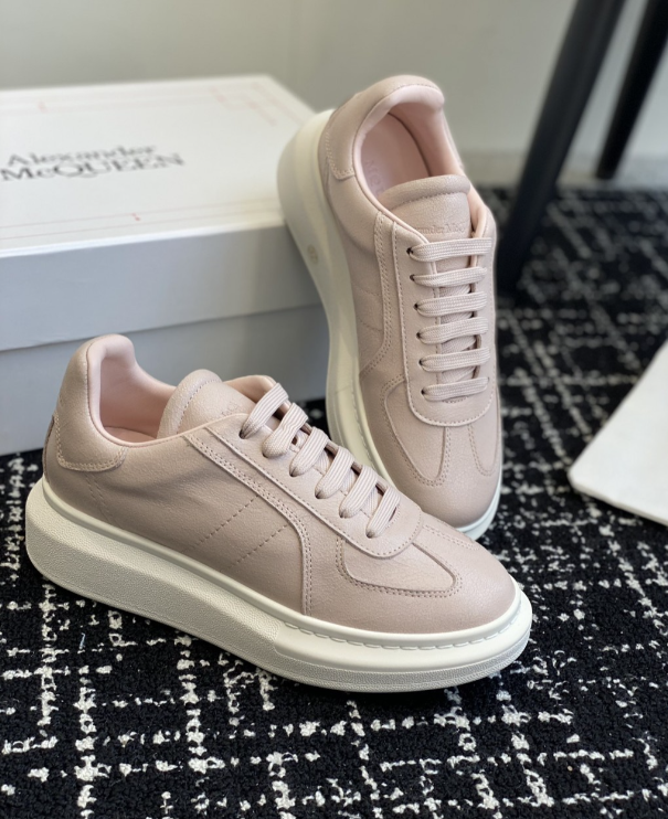 Alexander McQueen Oversized Pink Drip Sneakers