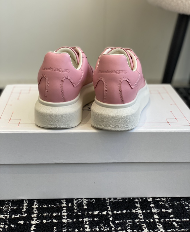 Alexander McQueen Oversized Pink Drip Sneakers