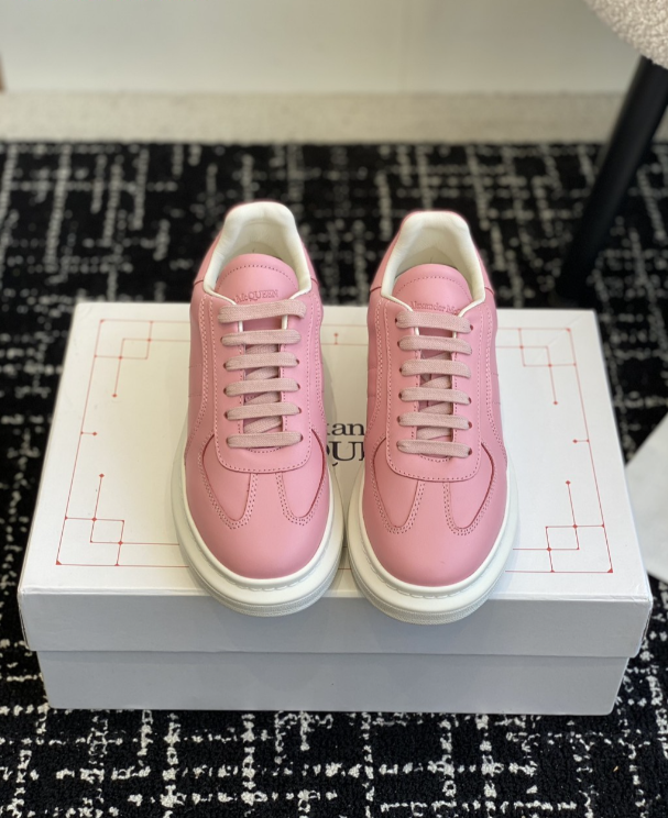 Alexander McQueen Oversized Pink Drip Sneakers