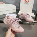 Alexander McQueen Flexion Pink Drip Sneakers