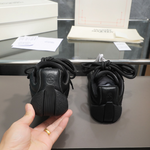 Alexander McQueen Flexion Black Drip Sneakers
