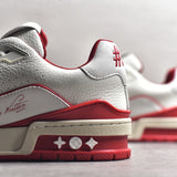 Trainer White and Red