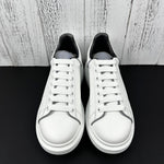 Alexander McQueen White and Grey Drip Sneakers