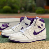 AJ1 High Purple White