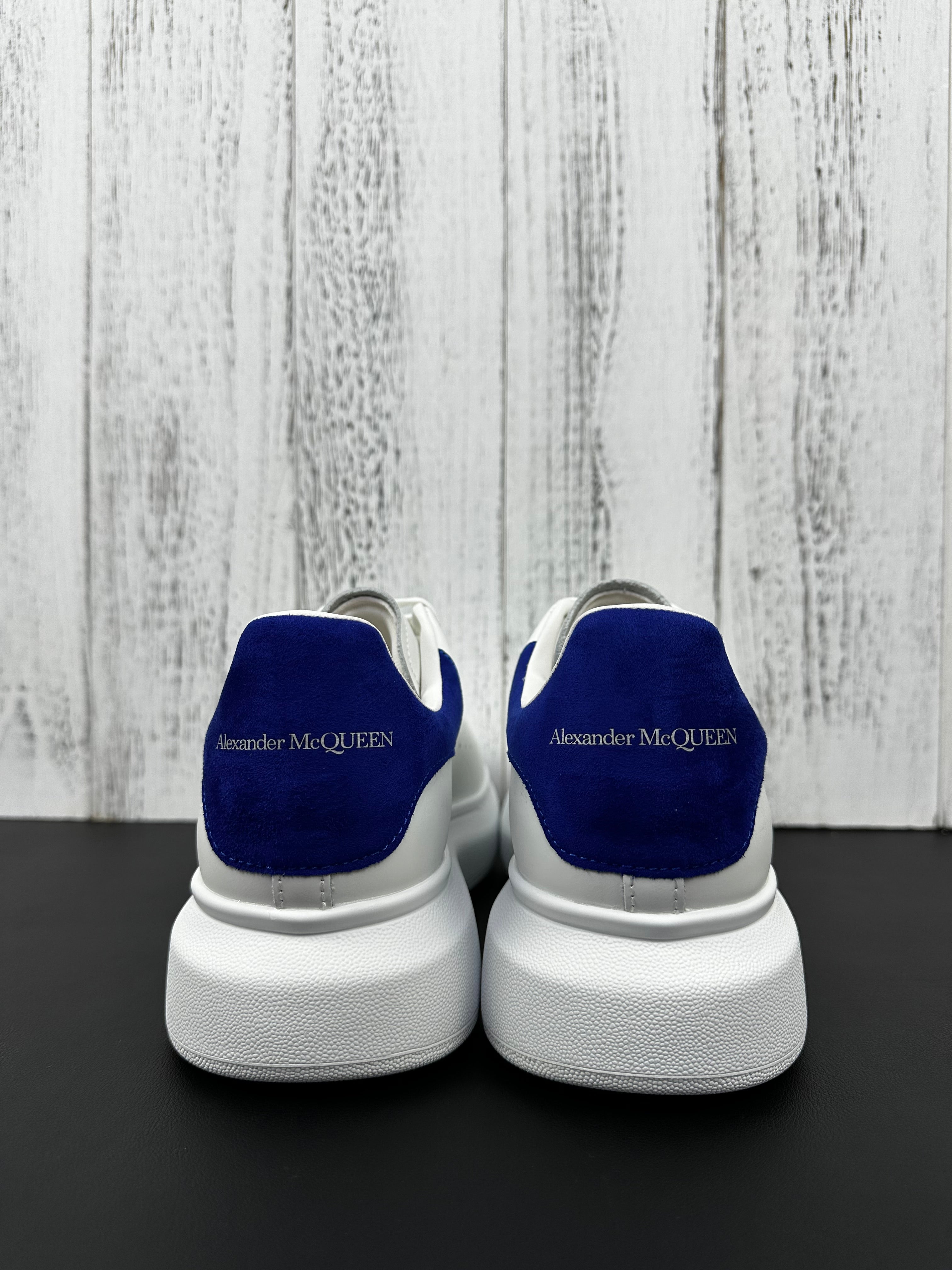 Alexander McQueen Blue Drip Sneakers