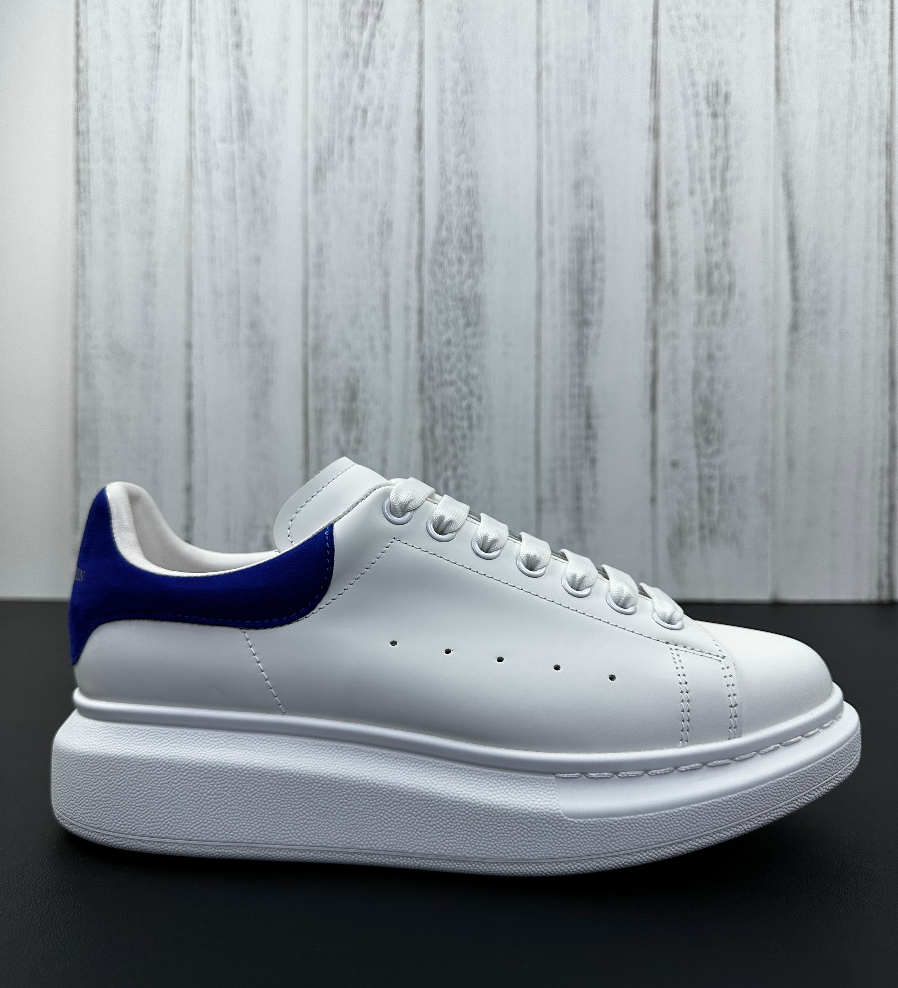 Alexander McQueen Blue Drip Sneakers