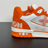Trainer White and Orange