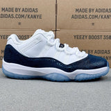 AJ11 Low Shake Navy