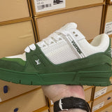 Trainer Green and White