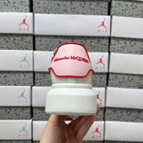 Alexander McQueen Pink & Red Drip Sneakers