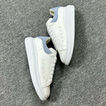 Alexander McQueen Blue Camurça Drip Sneakers