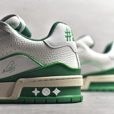 Trainer White and Green