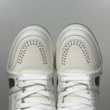 Trainer White and Mint Green