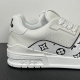 Trainer White Monogram