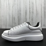Alexander McQueen White and Grey Drip Sneakers