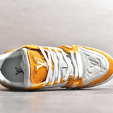 Trainer White and Orange