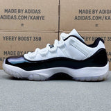 AJ11 Low Black and White
