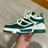 Skate Green and White