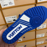 Trainer White and Blue