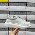 Alexander McQueen Brilliant Grey Drip Sneakers