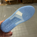 Trainer White and Navy Blue