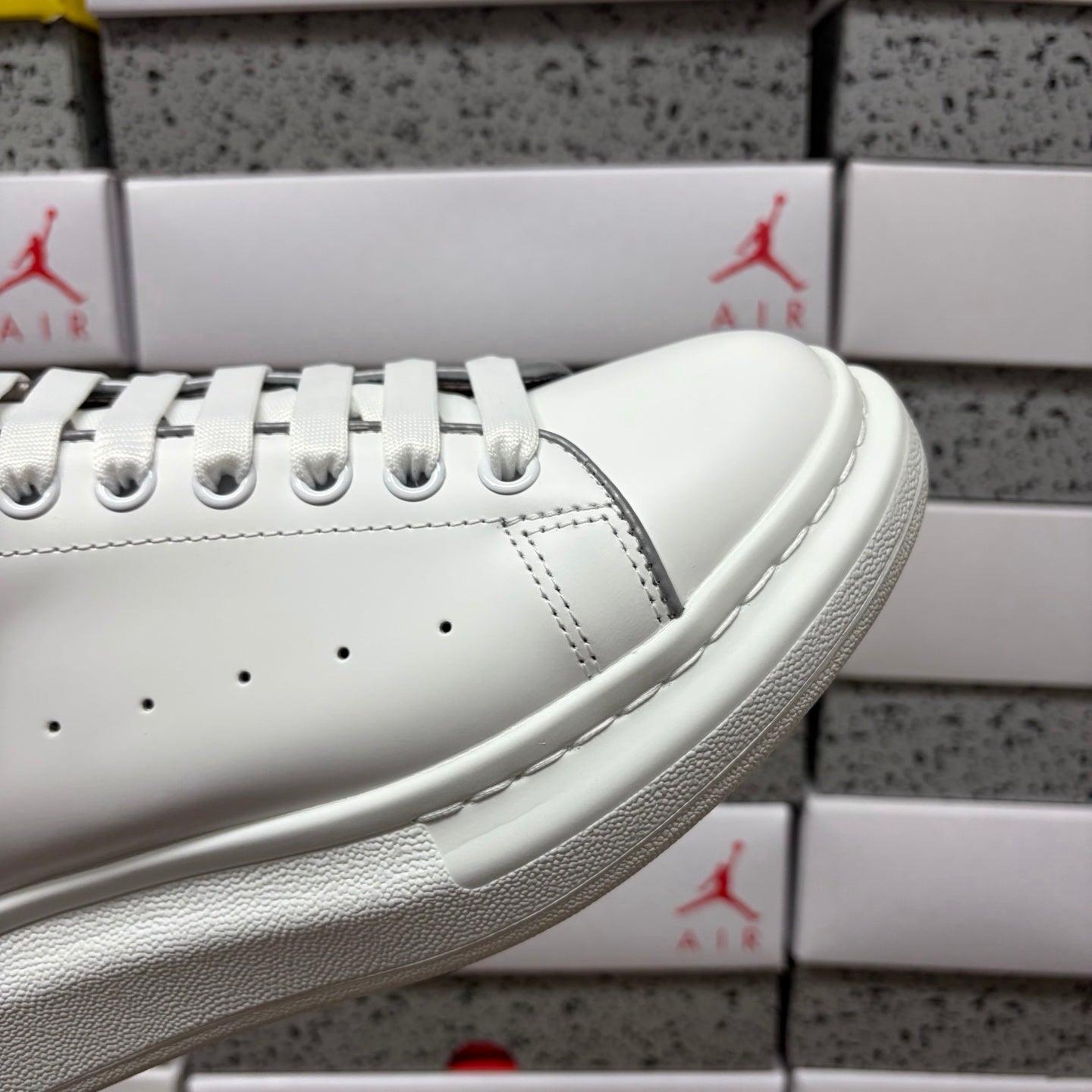 Alexander McQueen Silver Shadow Drip Sneakers