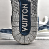 Trainer White and Blue