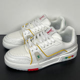 Trainer White and Yellow