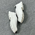 Alexander McQueen All White Drip Sneakers